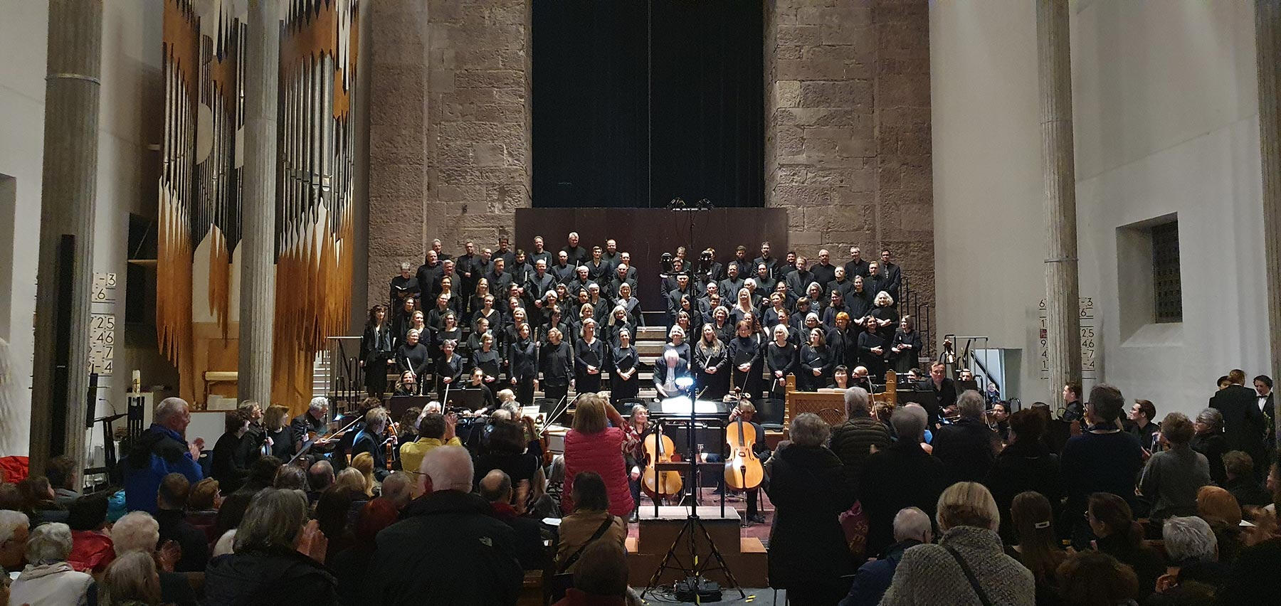 "Israel in Egypt" (Georg Friedrich Händel). Stadtkirche Karlsruhe, March 17, 2024.